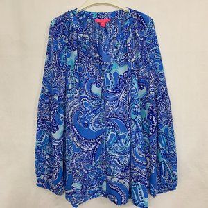 Lilly Pulitzer Button Top